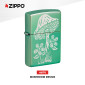 Immagine 2 - Zippo Accendino a Benzina Ricaricabile ed Antivento con Fantasia Mushroom Design - mod. 46178