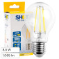 Immagine 1 - Bot Lighting Shot Lampadina LED E27 8,5W Bulb A60 Filamento Extra-Lungo - mod. WLD1010X2 / WLD1010X3 / WLD1010X1