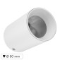 Immagine 1 - V-Tac VT-1131 Portafaretto Rotondo a Superficie in Alluminio con Portalampada per Lampadine GU10 Colore Bianco - SKU 10379