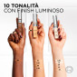 Immagine 6 - L'Oréal Paris Accord Parfait Correttore Effetto Luminoso Rimpolpante e Levigante con Acido Ialuronico e Caffeina Colore 0.5D