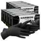 Immagine 1 - New Med Gloves Karbon Guanti Monouso Neri in Nitrile Senza Talco - 1000 Guanti