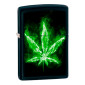 Immagine 1 - Zippo Accendino a Benzina Ricaricabile ed Antivento con Fantasia Leaf Design - mod. 22H022