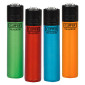 Immagine 1 - Clipper Large Accendino a Pietrina Grande Ricaricabile con Fantasia Crystal 8 - Serie da 4 Accendini
