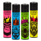 Immagine 1 - Clipper Large Accendino a Pietrina Grande Ricaricabile con Fantasia King Safari - Serie da 4 Accendini
