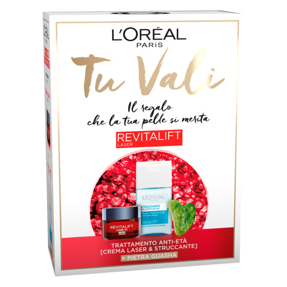 L'Oréal Paris Tu Vali Confezione Regalo Crema Laser X3 + Struccante L'Oréal Paris Tu Vali Confezione Regalo Crema Laser X3 + Struccante