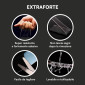 Immagine 3 - Nastro Biadesivo Extraforte Trasparente Multiuso Resistente Non Lascia Segni Riutilizzabile Spessore 1mm - 2 Rotoli da 2cm x 3m