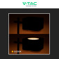 Immagine 6 - V-Tac VT-10115 Lampada LED Doppia Sorgente Magnetica 2,5W + 0,5W Touch Dimmerabile Changing Color CCT 3in1 - SKU 23410 / 23411