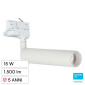 Immagine 1 - V-Tac VT-415 Faretto LED da Binario 15W Track Light COB Chip Samsung Colore Bianco - SKU 21356 / 21357