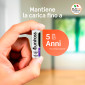Immagine 3 - Uniross 3000 Series Pila al Litio 18650 INR 3,6V Ricaricabile Lunga Durata Elevata Densità Energetica - Blister da 1 Batteria