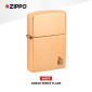 Immagine 2 - Zippo Accendino a Benzina Ricaricabile e Antivento con Fantasia Armor Series Flame - mod. 46397
