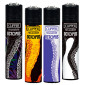 Immagine 1 - Clipper Large Accendino a Pietrina Grande Ricaricabile con Fantasia Octopus - Serie da 4 Accendini