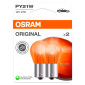 Immagine 4 - Osram Original Line PY21W 21W 12V per Luci di Segnalazione Auto - 2 Lampadine mod. 7507-2BL