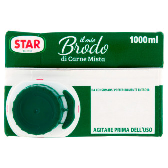 Star Il Mio Brodo di Carne Mista 100% Naturale Senza Glutine 1L