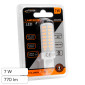 Immagine 1 - Universo Lampadina LED G9 7W Tubolare T19 SMD Opaca - mod. SPARAC-G9-7W-CE2-N3 / SPARAC-G9-7W-CE2-N4 / SPARAC-G9-7W-CE2-N6