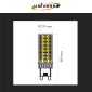 Immagine 8 - Universo Lampadina LED G9 7W Tubolare T19 SMD Opaca - mod. SPARAC-G9-7W-CE2-N3 / SPARAC-G9-7W-CE2-N4 / SPARAC-G9-7W-CE2-N6