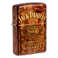 Immagine 1 - Zippo Premium Accendino a Benzina Ricaricabile e Antivento con Fantasia Jack Daniel's - mod. 46278