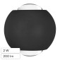 Immagine 1 - V-Tac VT-2502 Lampada LED da Muro 2W COB IP54 Doppio Fascio Luminoso Applique Colore Nero - SKU 10584 / 10586
