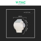 Immagine 7 - V-Tac VT-2503 Lampada LED da Muro 2W COB IP54 Doppio Fascio Luminoso Applique Colore Bianco - SKU 23029 / 23031
