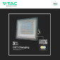 Immagine 8 - V-Tac VT-44050CCT Faro LED 50W Faretto SMD IP65 LED Sostituibili CCT Changing Color 3in1 Colore Grigio - SKU 23614