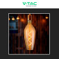 Immagine 5 - V-Tac VT-2272 Lampadina LED E27 4W B125 Filament Spiral in Vetro Ambrato - SKU 23171
