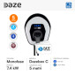 Immagine 2 - Daze Dazebox C Wall Box 7,4kW Monofase IP55 Bluetooth Wi-Fi Cavo Tipo 2 da 5 Metri e RFID - mod. DB-07-M5-RF [TERMINATO]