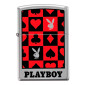 Immagine 1 - Zippo Accendino a Benzina Ricaricabile e Antivento con Fantasia Playboy Design - mod. 46733