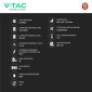 Immagine 3 - V-Tac Batteria BMS LiFePO4 51,2V 200Ah 10,24kWh Garanzia 10 Anni CEI 0-21 per Inverter Impianto Fotovoltaico - SKU 12279