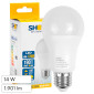 Immagine 1 - Bot Lighting Shot Lampadina LED E27 14W Goccia A60 SMD - mod. ELD1016X2B
