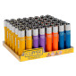 Immagine 1 - Clipper Large Accendino a Pietrina Grande Ricaricabile con Fantasia Mix 4 - Box da 48 Accendini