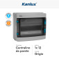 Immagine 2 - Kanlux Ideal Centralino da Parete 1x12P Compatibile con Sistemi Fotovoltaici IK10 Colore Grigio - mod. 38452