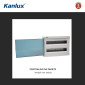 Immagine 6 - Kanlux Ideal Centralino da Parete 2x18P 63A Compatibile con Sistemi Fotovoltaici IK10 Colore Bianco Azzurro - mod. 23615