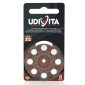 Immagine 1 - Udivita Batterie per Protesi Acustiche Misura 312 Zinco Aria Tecnologia Phono Pulse - Blister da 8 Pile