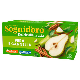 Sogni d'oro Infuso Pera e Cannella - Confezione da 20 Filtri Star