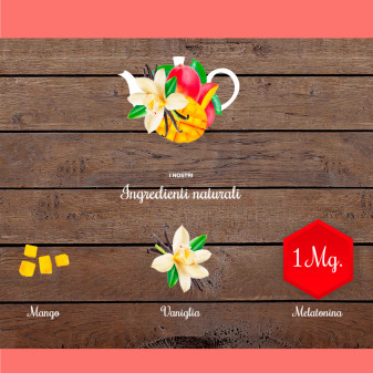 Sognid'oro Tisana Melatonina con Mango e Vaniglia - 16 filtri