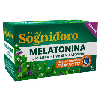 Sognid'oro Tisana Melatonina con Melissa - 16 filtri