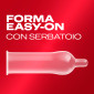 Immagine 3 - Preservativi Durex Supersottile Alta Sensibilità con Forma Easy On - Box da 60 Profilattici