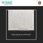 Immagine 9 - V-Tac VT-6235 6 Pannelli LED Quadrati 36W IP65 da Incasso con Driver Integrato - SKU 23456 / 23455