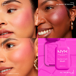 NYX Professional Makeup Buttermelt Blush in Polvere All The Butta 5g