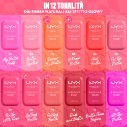 NYX Professional Makeup Buttermelt Blush in Polvere All The Butta 5g