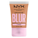 Immagine 1 - NYX Professional Makeup Bare With Me Blur Fondotinta Opacizzante Idratante Coprenza Media 10 Medium - Flacone da 30ml