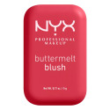 Immagine 1 - NYX Professional Makeup Buttermelt Blush in Polvere con Burro di Mango Mandorle e Karité Colore Back And Butta - Cofanetto da 5g