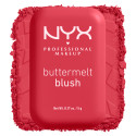 Immagine 2 - NYX Professional Makeup Buttermelt Blush in Polvere con Burro di Mango Mandorle e Karité Colore Back And Butta - Cofanetto da 5g