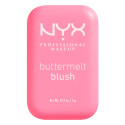 Immagine 1 - NYX Professional Makeup Buttermelt Blush Polvere con Burro di Mango Mandorle Karité Colore Butta Together - Cofanetto da 5g
