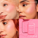 Immagine 4 - NYX Professional Makeup Buttermelt Blush Polvere con Burro di Mango Mandorle Karité Colore Butta Together - Cofanetto da 5g