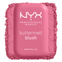Immagine 2 - NYX Professional Makeup Buttermelt Blush in Polvere con Burro di Mango Mandorle e Karité Colore For The Butta - Cofanetto da 5g