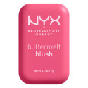 Immagine 1 - NYX Professional Makeup Buttermelt Blush in Polvere con Burro di Mango Mandorle e Karité Colore Getting Butta - Cofanetto da 5g