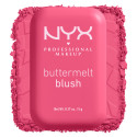 Immagine 2 - NYX Professional Makeup Buttermelt Blush in Polvere con Burro di Mango Mandorle e Karité Colore Getting Butta - Cofanetto da 5g