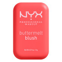 Immagine 1 - NYX Professional Makeup Buttermelt Blush in Polvere con Burro di Mango Mandorle e Karité Colore Had Butta - Cofanetto da 5g