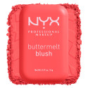 Immagine 2 - NYX Professional Makeup Buttermelt Blush in Polvere con Burro di Mango Mandorle e Karité Colore Had Butta - Cofanetto da 5g