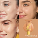 Immagine 4 - NYX Professional Makeup Buttermelt Glaze Fondotinta Illuminante SPF 30 Coprenza Modulabile 02 Vanilla Bean Butta - Flacone 30ml